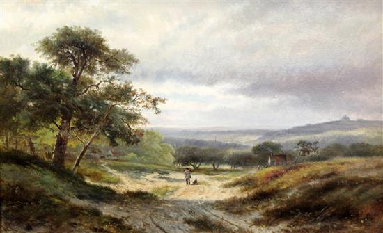 Abraham Hulk Jnr. (1851-1922) River landscapes 19.5 x 31.5in.